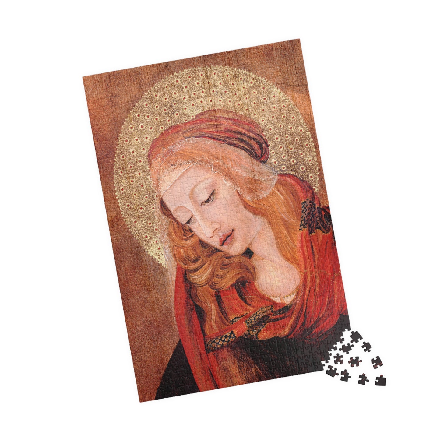 Madonna Icon Jigsaw Puzzle by Artist Marie Frederique - Puzzle (110, 252, 520, 1014-piece)