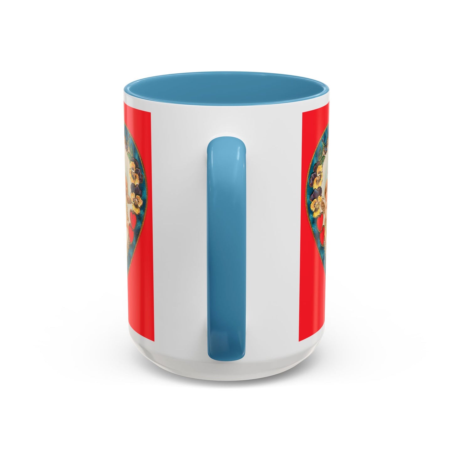 Valentine Hearts image mug